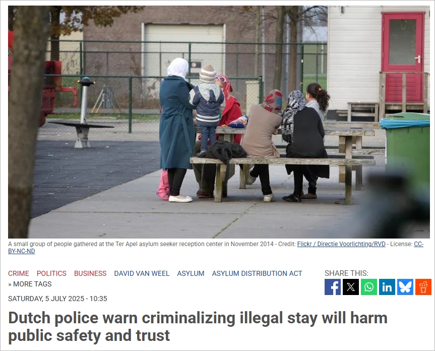 荷兰"史上最严法案"获议会通过！非法居留算刑事犯罪，有可能实施吗?