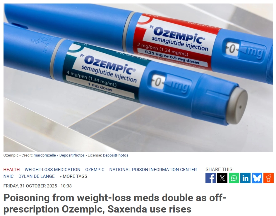 一年翻倍！荷兰已有超百人因减肥药中毒，专家紧急提醒