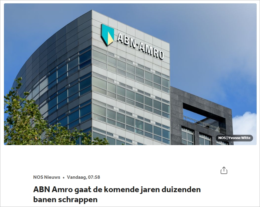 裁减5千岗位！荷兰老牌银行宣布大裁员，要做欧洲TOP5银行